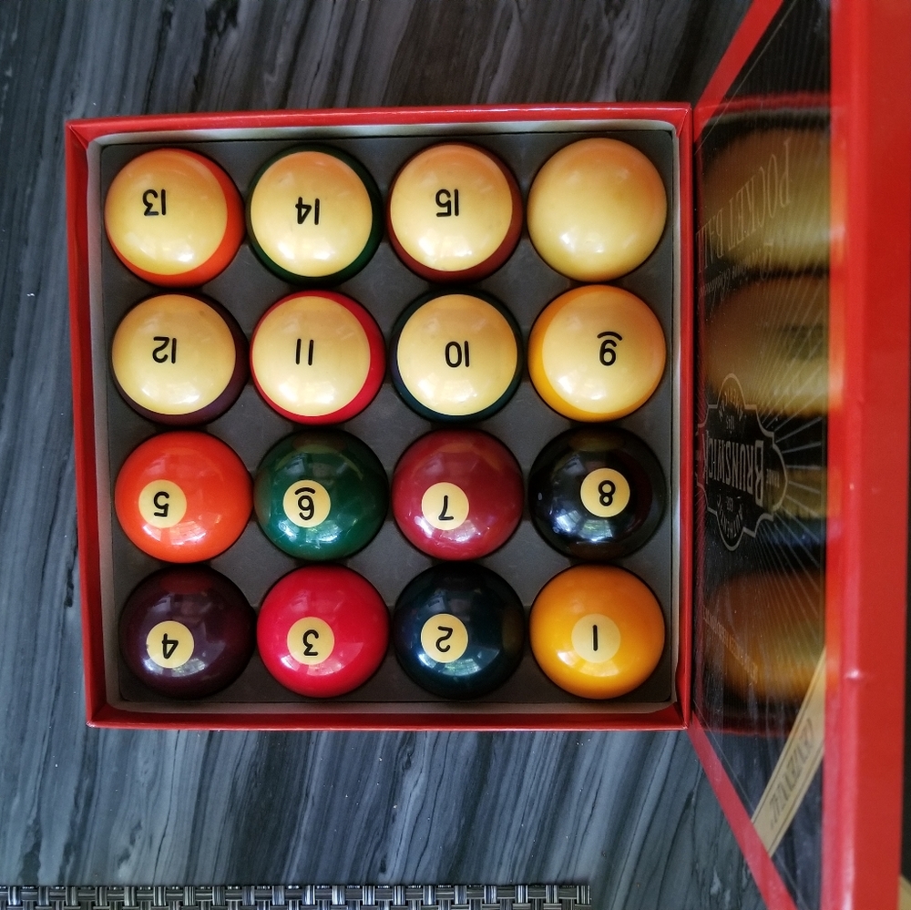 Brunswick pocket balls - Picture 2 of 4